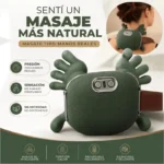 Masajeador Cervical Cuello Piernas Manito Portatil Con Calor - Imagen 2