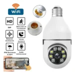 Camara Seguridad Ip Foquito Con Wifi Y Parlante Vision Nocturna Color Blanco DOMO E27 - Imagen 2