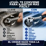 Juego de Llaves Tubo con Crique y Puntas Combinadas - Imagen 9